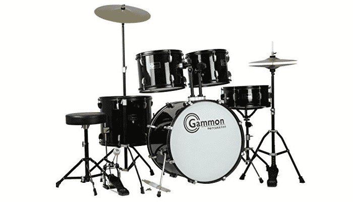 Batería de tamaño completo de Gammon Percussion