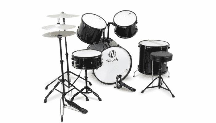 Five Piece Drum Set for Adults by Novah