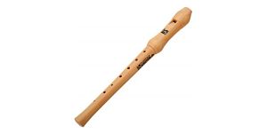 AYYNAM Flauta Dulce De Madera De Arce Barroca Caja Flauta Dulce Soprano Instrumento Musical para Estudiantes Y Principiantes con Varita De Limpieza